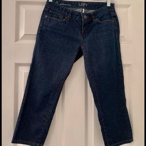 Ann Taylor Loft Crop Jeans